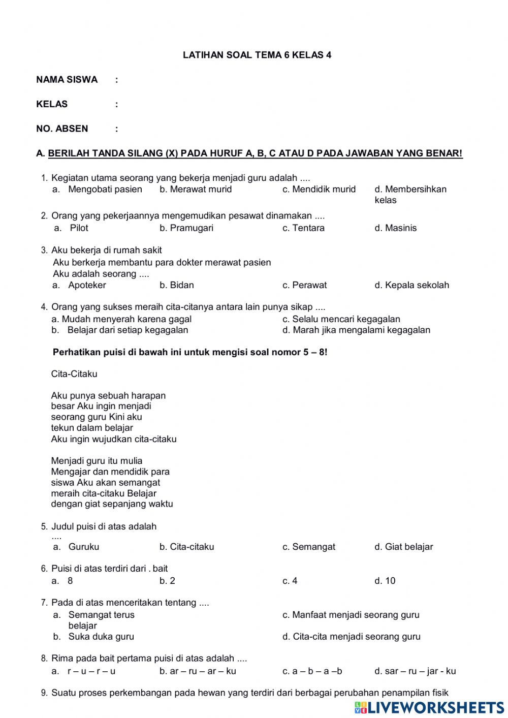 Detail Puisi Tentang Pilot Nomer 56