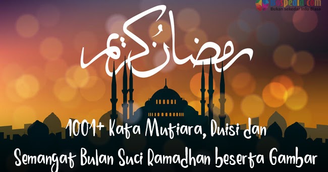 Detail Puisi Tentang Ramadhan Pendek Nomer 54