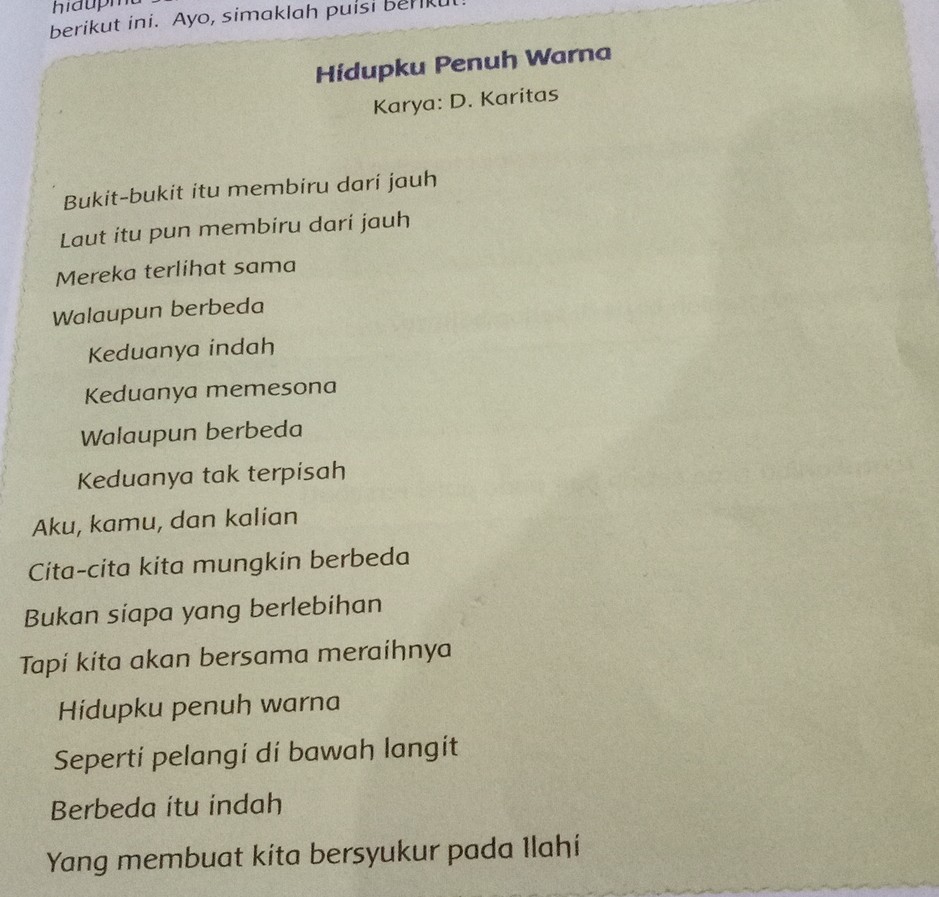 Detail Puisi Tentang Saudara Nomer 32