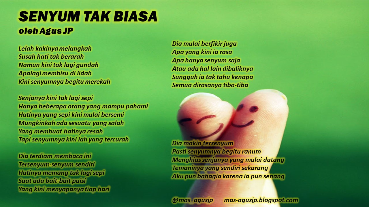 Detail Puisi Tentang Senyuman Nomer 12
