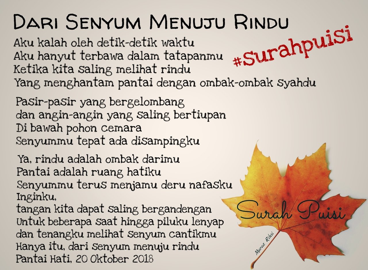 Detail Puisi Tentang Senyuman Nomer 45