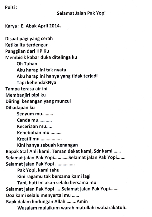 Mengapa Puisi dan Tempat Wisata Cocok Banget?