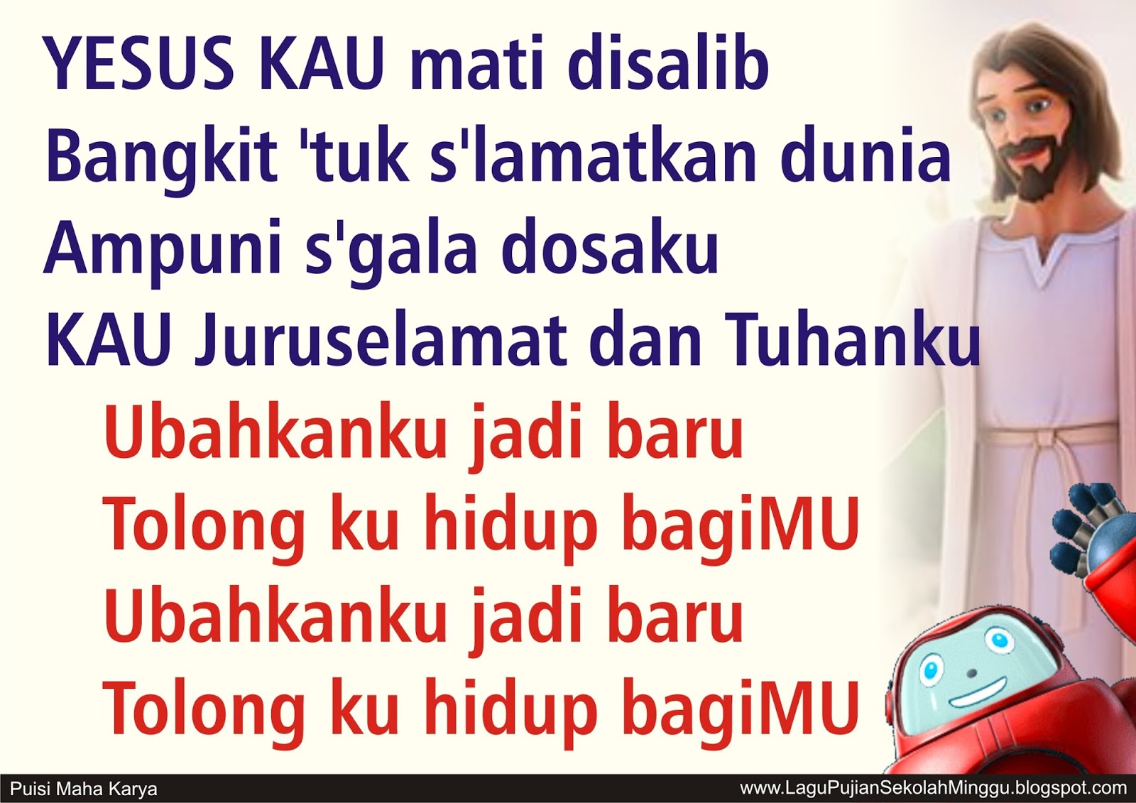 Detail Puisi Tentang Yesus Nomer 9