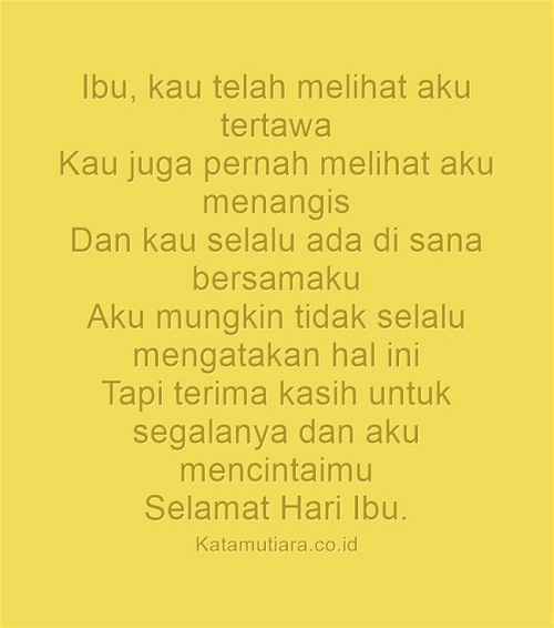 Detail Puisi Terimakasih Ibu Nomer 29