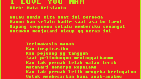 Detail Puisi Terimakasih Ibu Nomer 35