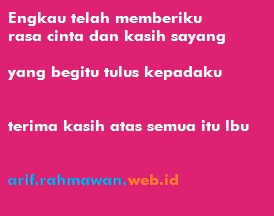 Detail Puisi Terimakasih Ibu Nomer 43
