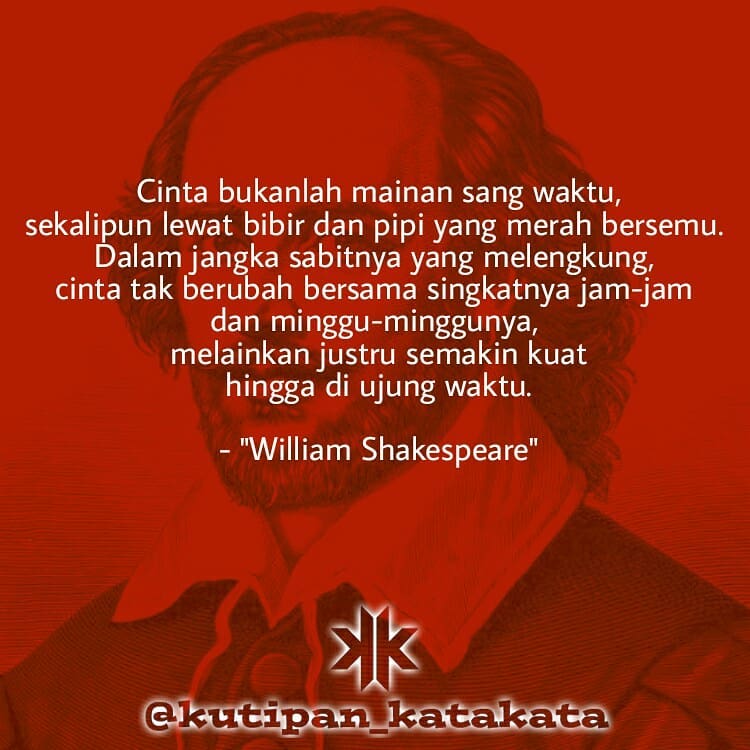 Detail Puisi Terjemahan William Shakespeare Nomer 23