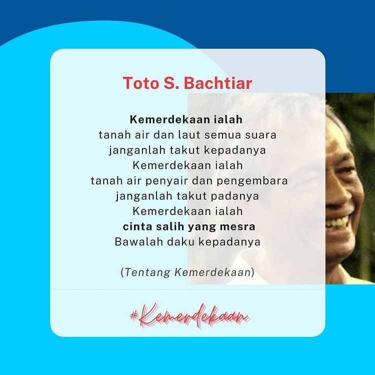 Detail Puisi Toto Sudarto Bachtiar Nomer 5