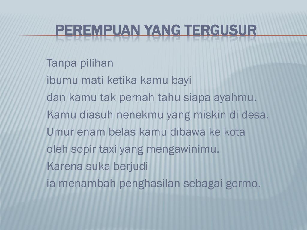 Detail Puisi Ws Rendra Perjuangan Nomer 28