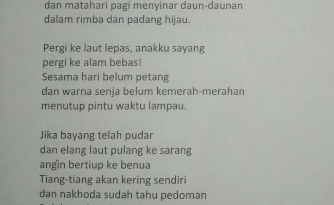 Detail Puisi Yang Mengandung Majas Nomer 26