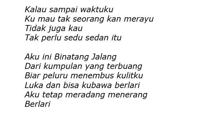Detail Puisi Yang Terkenal Di Indonesia Nomer 21