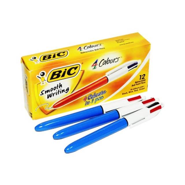 Pulpen Bic 4 Warna - KibrisPDR