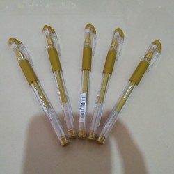 Detail Pulpen Tinta Emas Nomer 16