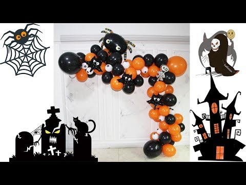 Detail Pumpkin Balloon Garland Nomer 22