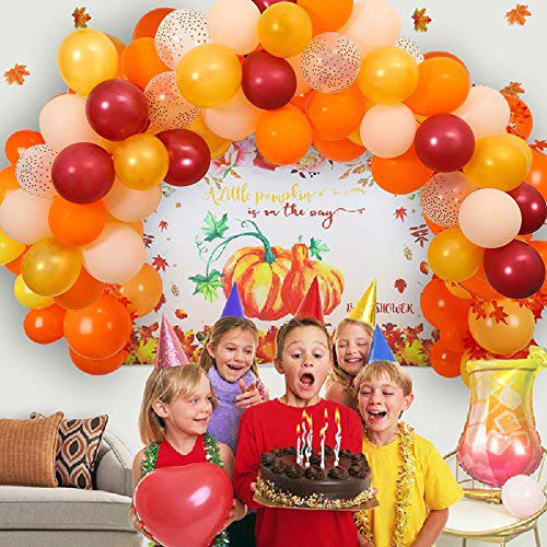 Detail Pumpkin Balloon Garland Nomer 42