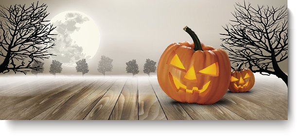 Detail Pumpkin Banner Clipart Nomer 29