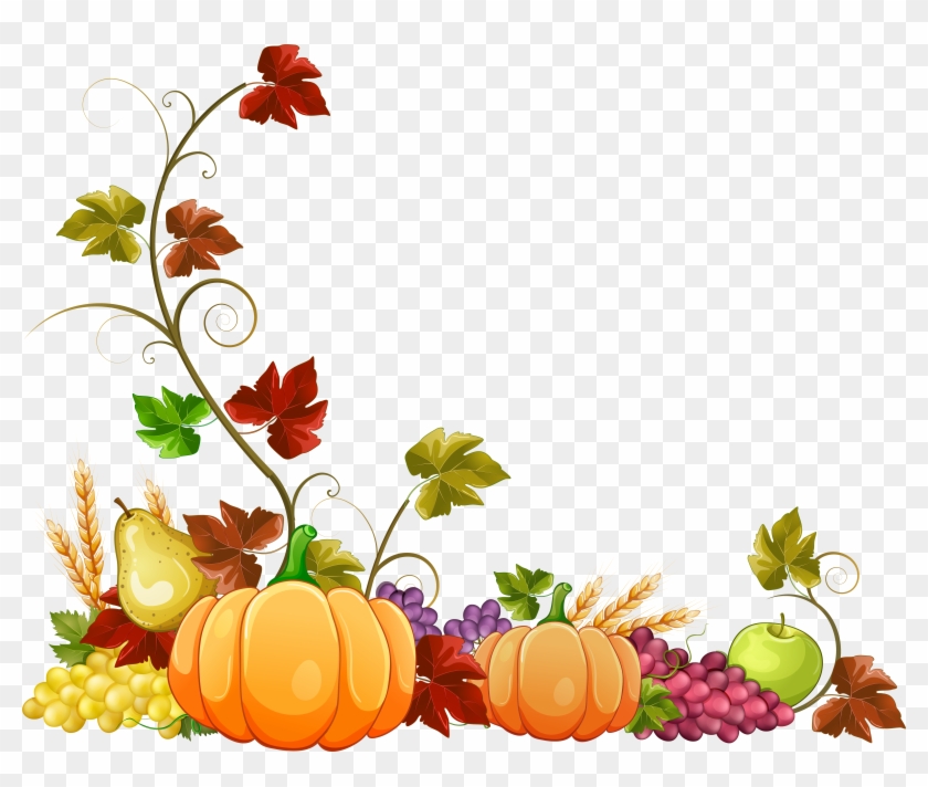 Detail Pumpkin Border Clip Art Free Nomer 10