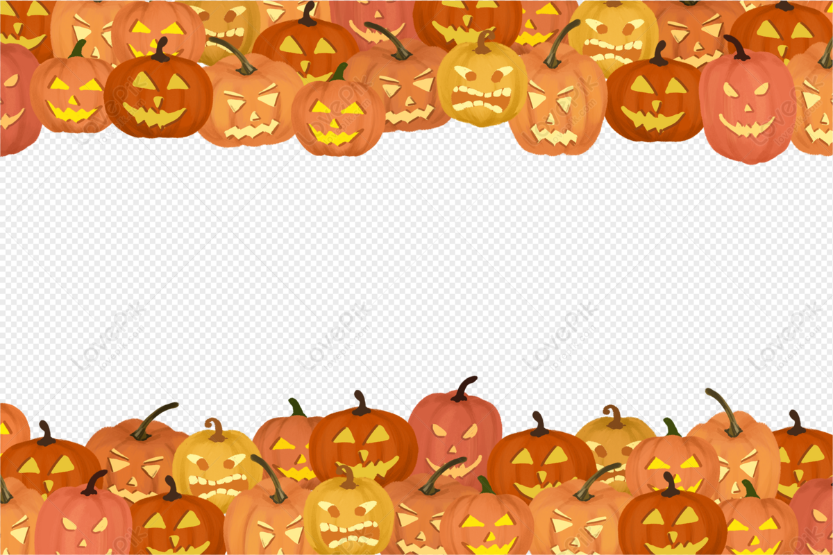 Detail Pumpkin Border Png Nomer 13