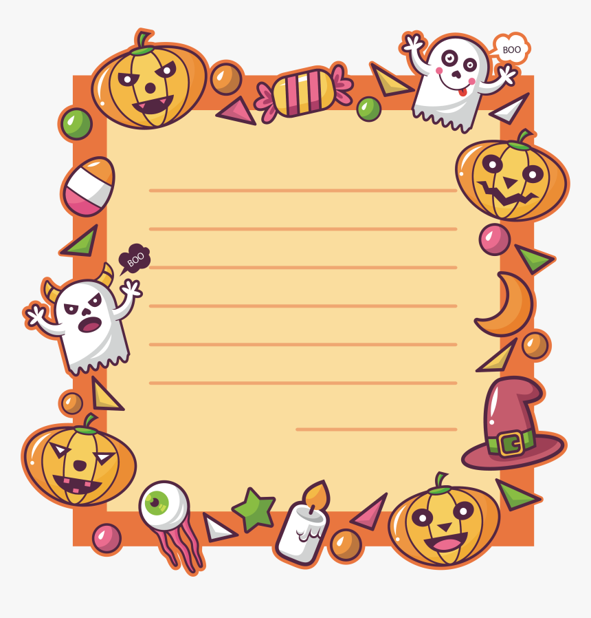 Detail Pumpkin Border Png Nomer 34