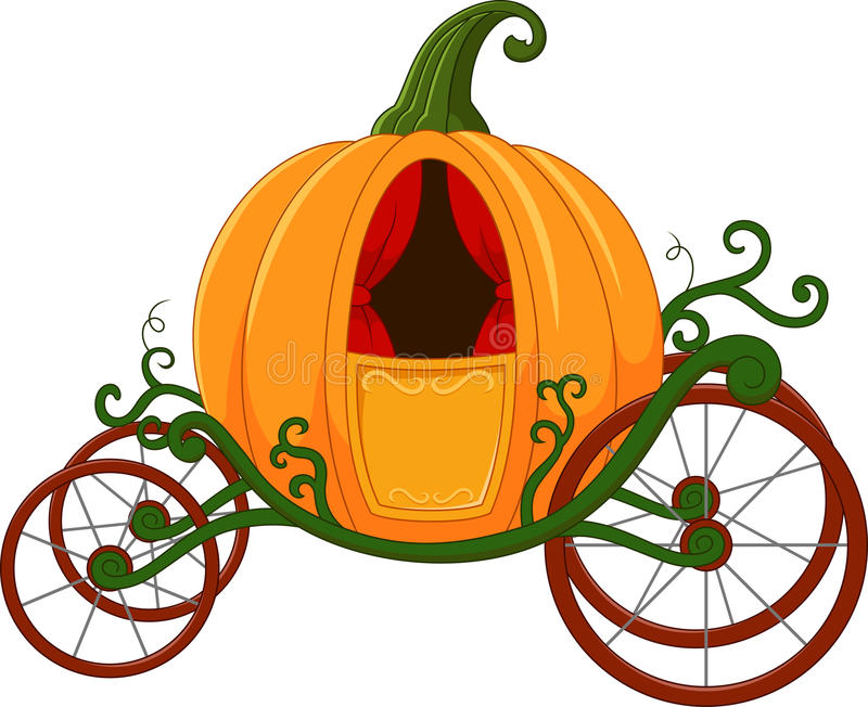 Detail Pumpkin Carriage Clipart Nomer 3