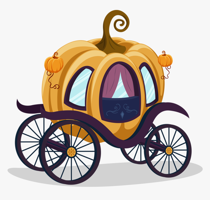 Detail Pumpkin Carriage Clipart Nomer 7