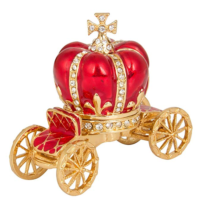 Detail Pumpkin Carriage Jewelry Box Nomer 33