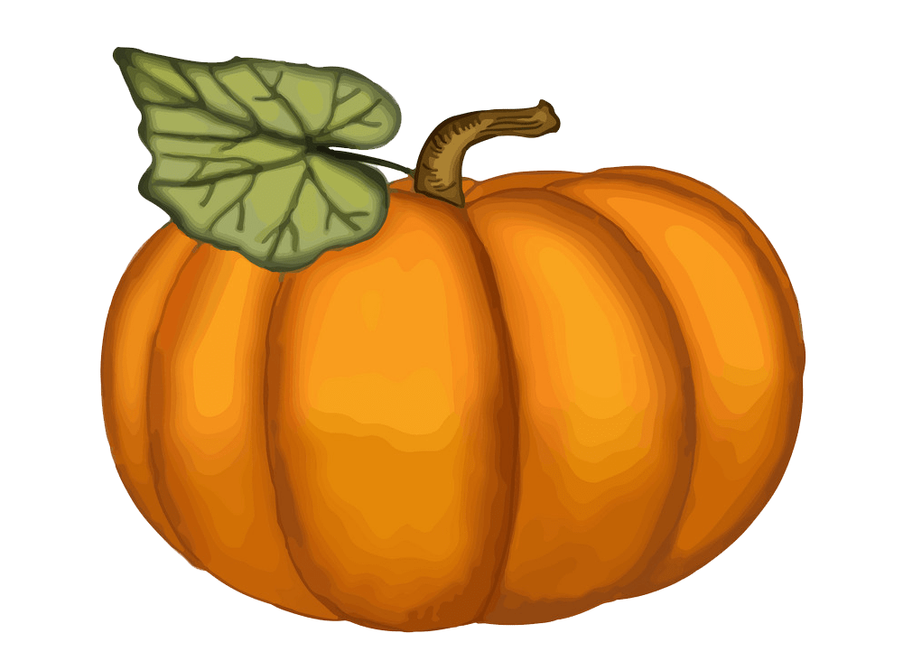 Detail Pumpkin Clipart Transparent Background Nomer 14