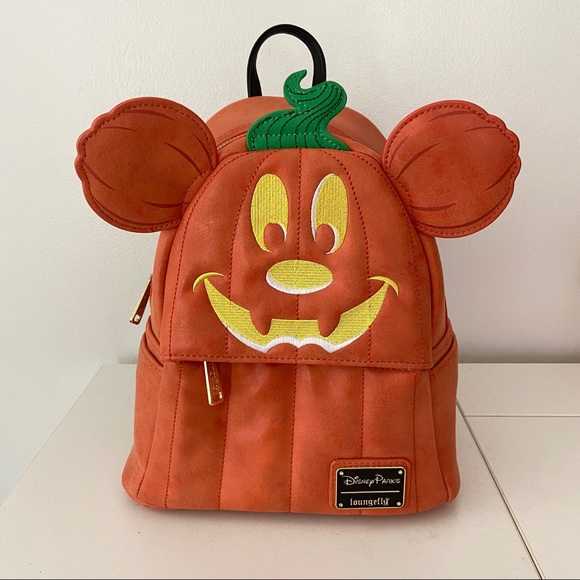 Detail Pumpkin Mickey Backpack Nomer 29