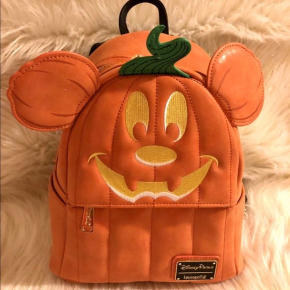 Detail Pumpkin Mickey Backpack Nomer 30