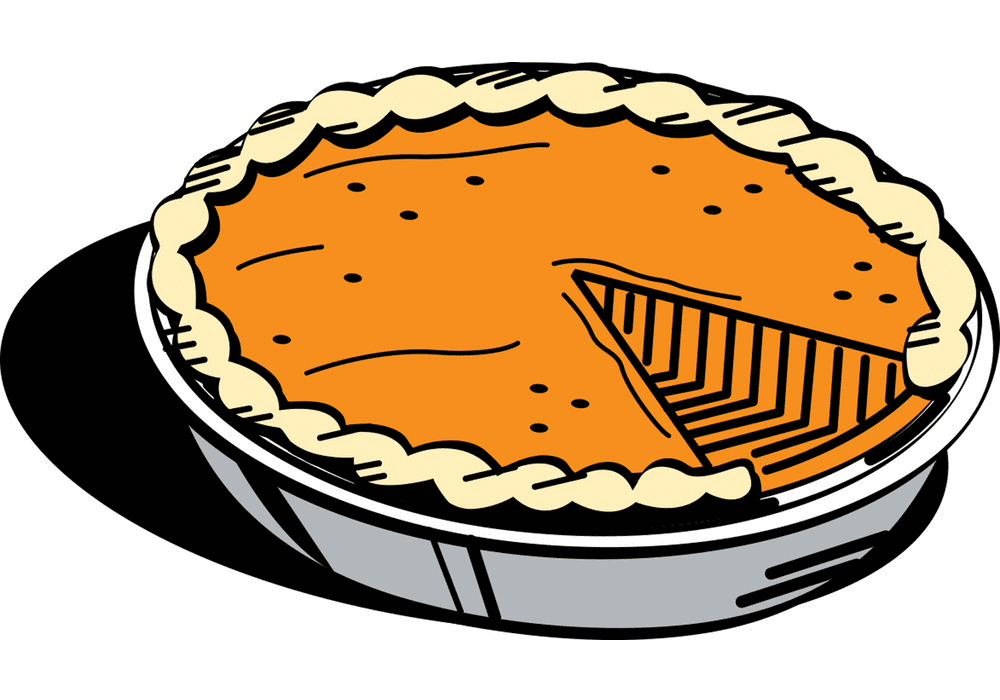 Detail Pumpkin Pie Clipart Free Nomer 28