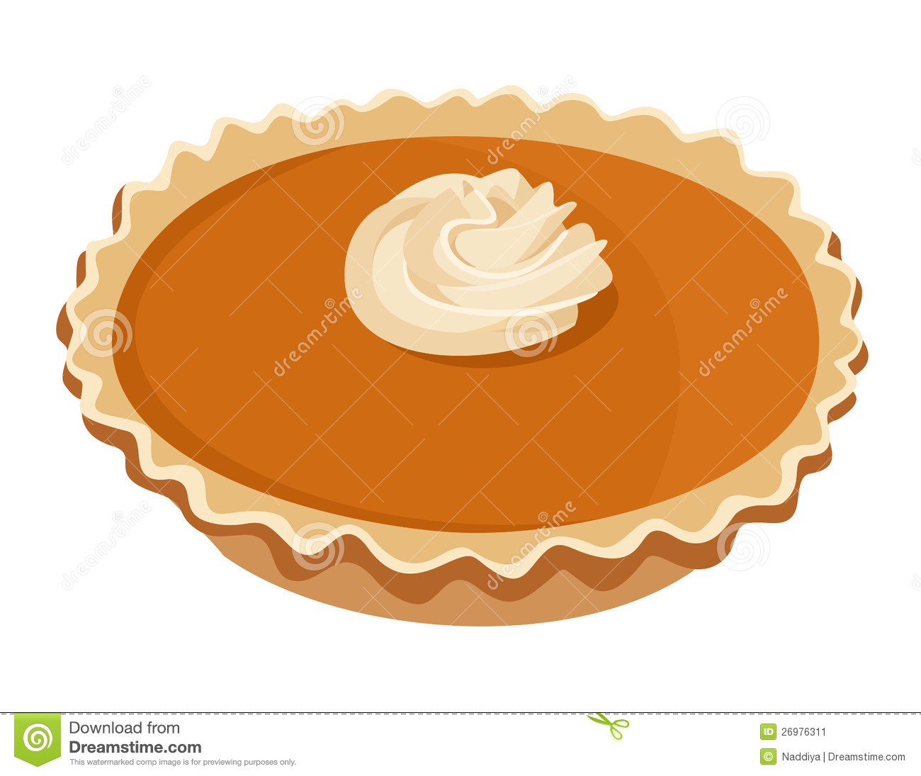 Detail Pumpkin Pie Clipart Free Nomer 3