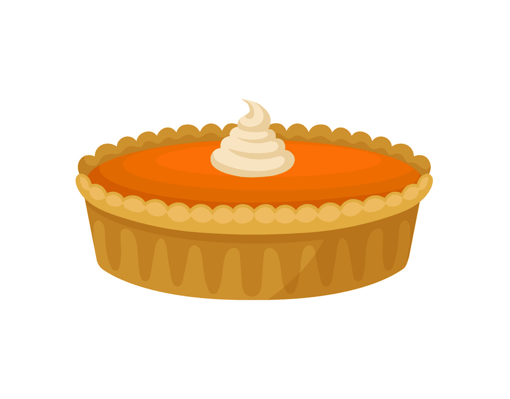 Detail Pumpkin Pie Clipart Free Nomer 4