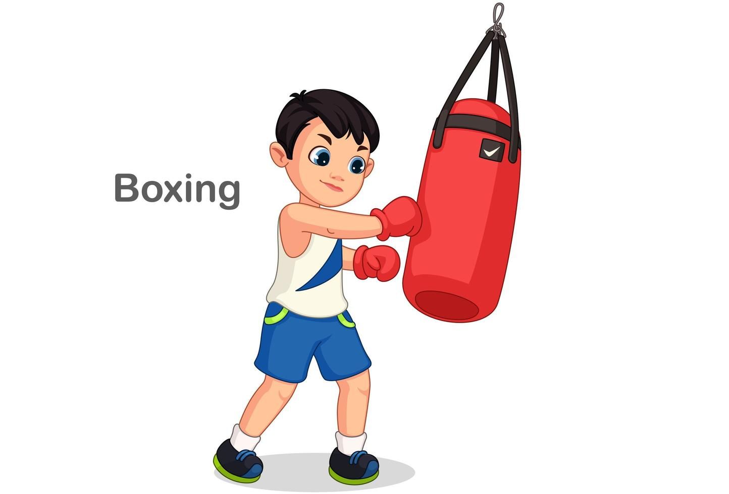 Detail Punching Bag Clip Art Nomer 12