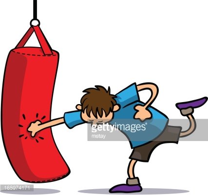 Detail Punching Bag Clip Art Nomer 29