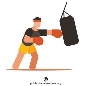 Detail Punching Bag Clip Art Nomer 42