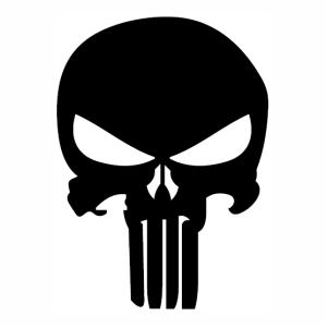 Punisher Skull Vector - KibrisPDR