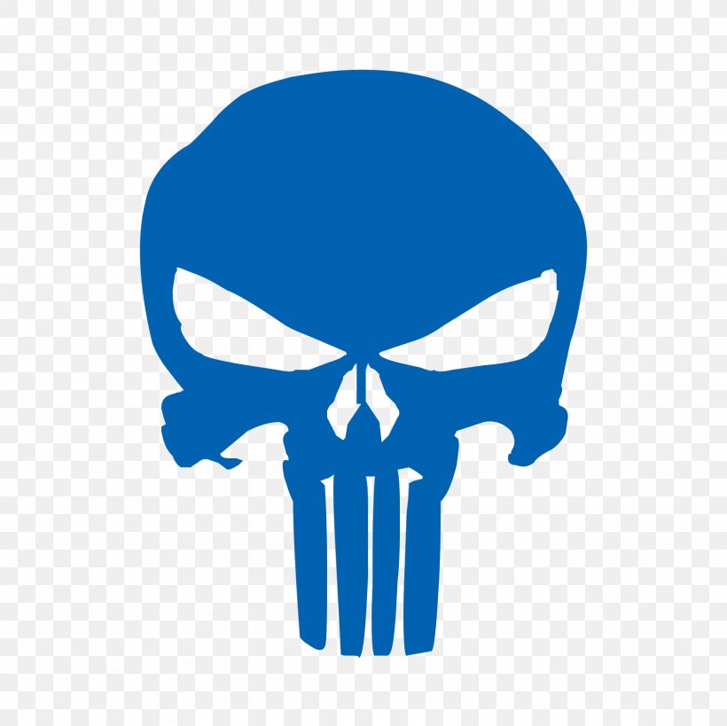 Detail Punisher Skull Vector Nomer 14