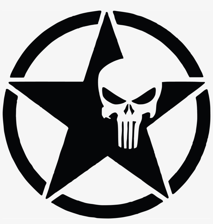 Detail Punisher Skull Vector Nomer 17
