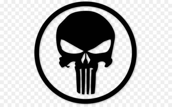 Detail Punisher Skull Vector Nomer 35