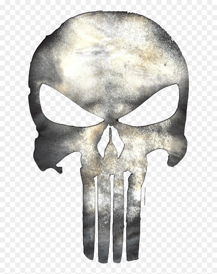 Detail Punisher Skull Vector Nomer 36
