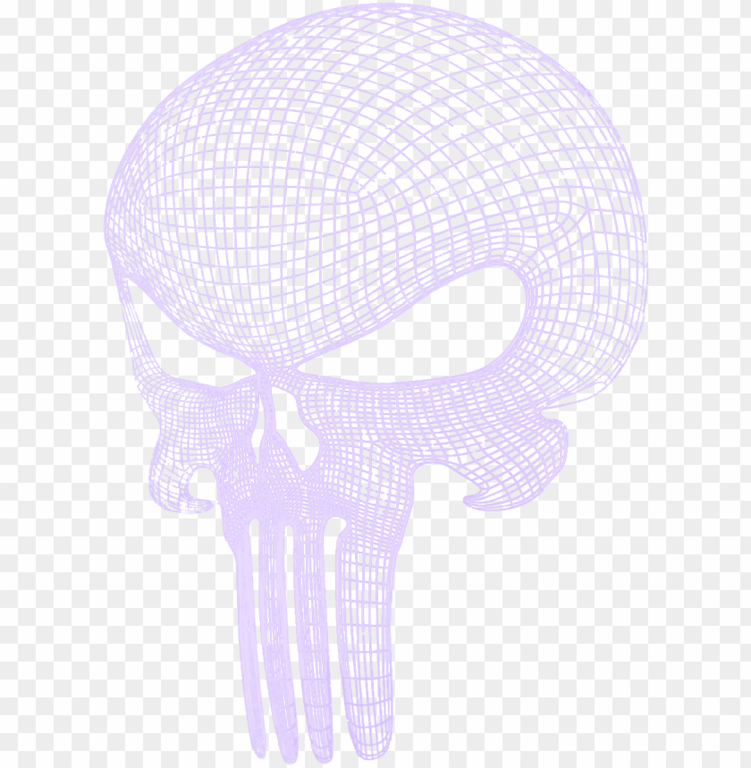 Detail Punisher Skull Vector Nomer 38