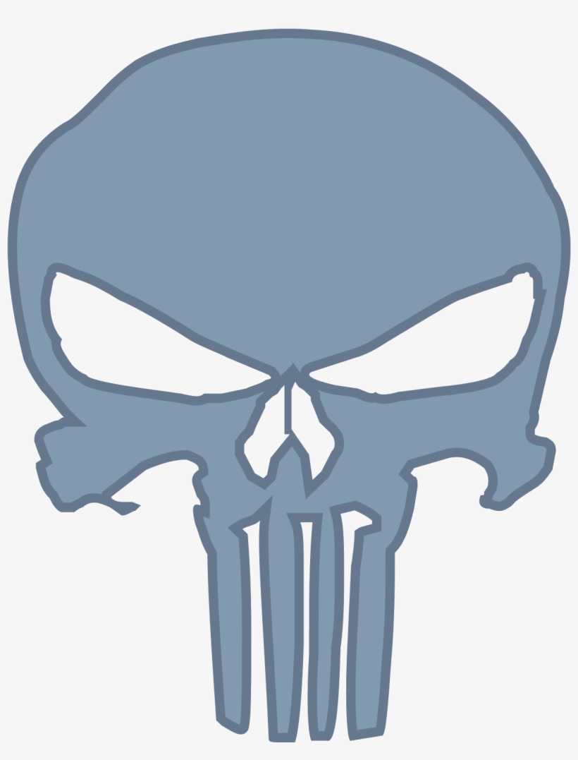 Detail Punisher Skull Vector Nomer 41