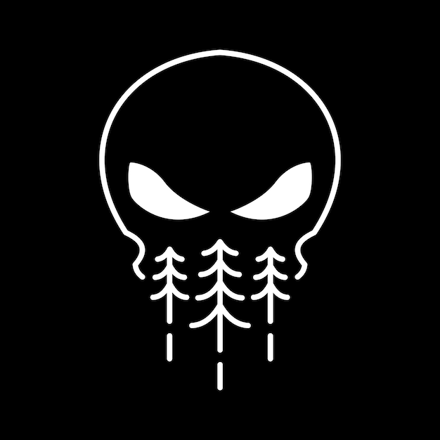 Detail Punisher Skull Vector Nomer 47