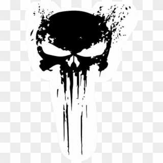 Detail Punisher Skull Vector Nomer 48