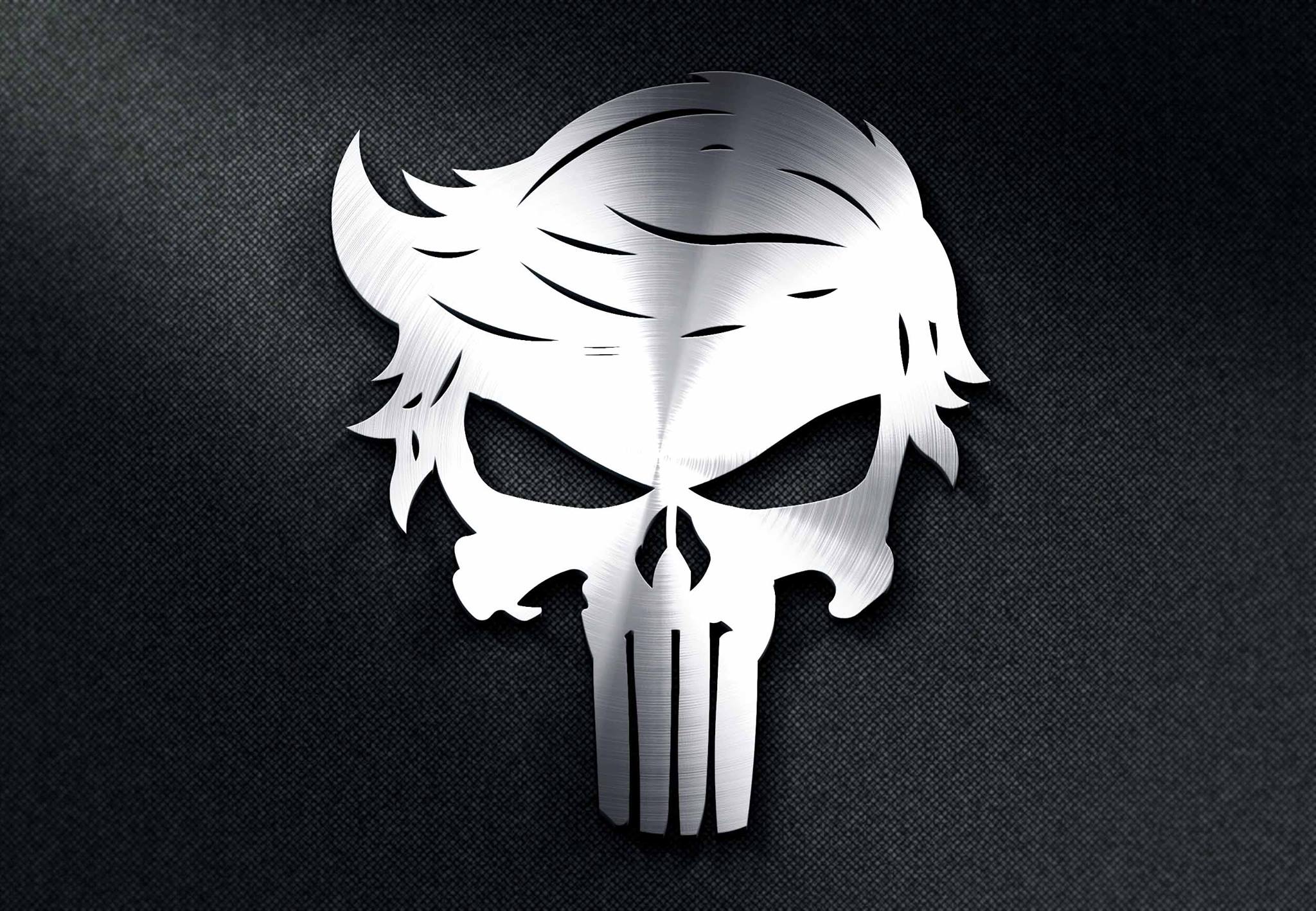 Detail Punisher Skull Vector Nomer 54
