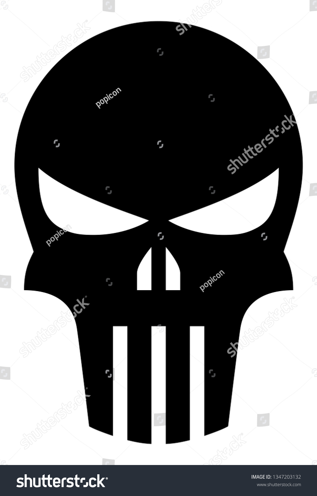 Detail Punisher Vector Nomer 21