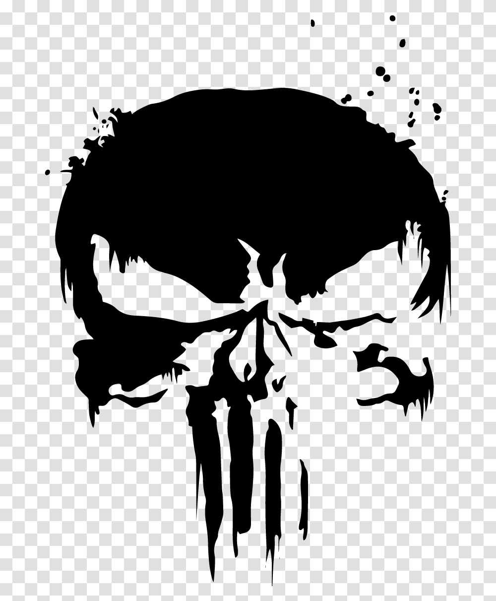 Detail Punisher Vector Nomer 6