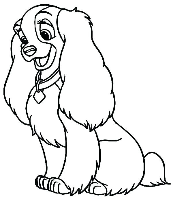 Detail Puppy Colouring Pages Nomer 16