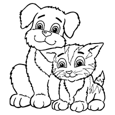 Detail Puppy Colouring Pages Nomer 37