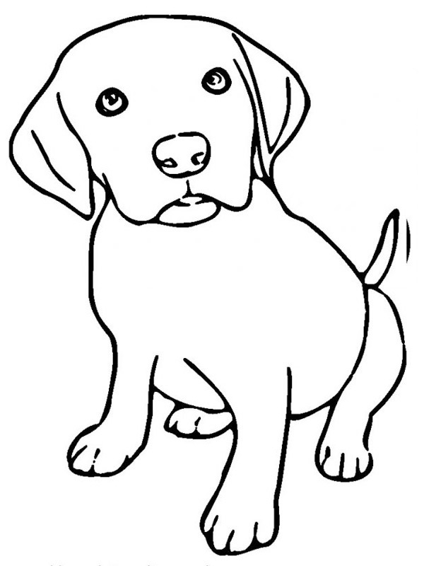 Detail Puppy Colouring Pages Nomer 39